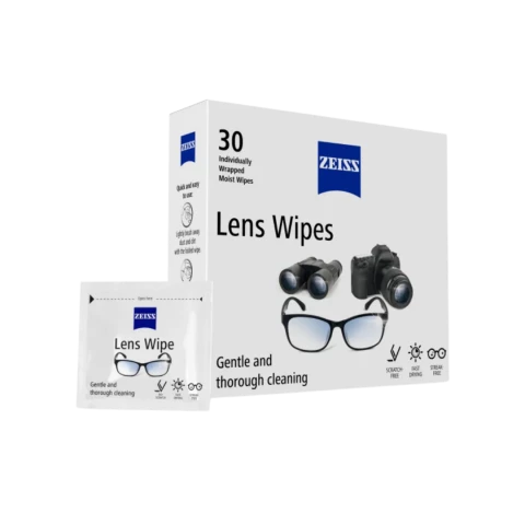 مناديل ZEISS لتنظيف العدسات