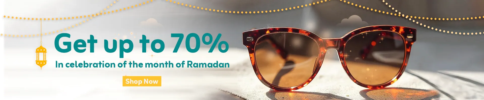 clevi optics ramadan banner offer